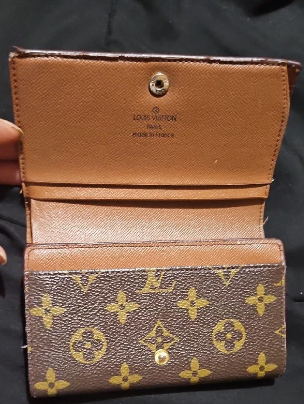 Louis Vuitton Monogram Folding Key Holder Wallet - Brown & Gold